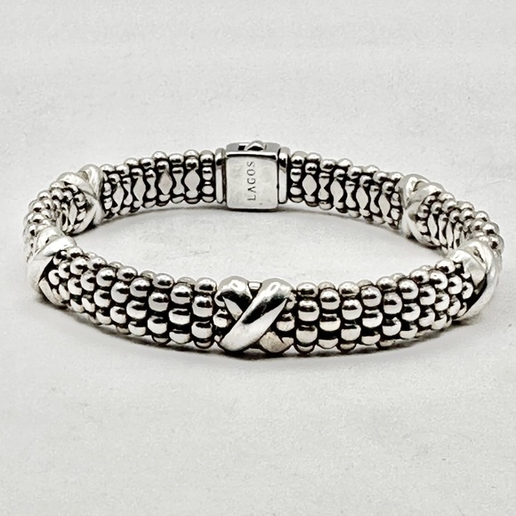 Lagos Five Station X Caviar Bracelet - Picture 1 of 6